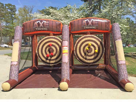 Double Axe Throwing Inflatable - Event Rentals
