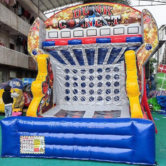 Inflatable Basketball Dunk Connect Four - Event Rentals