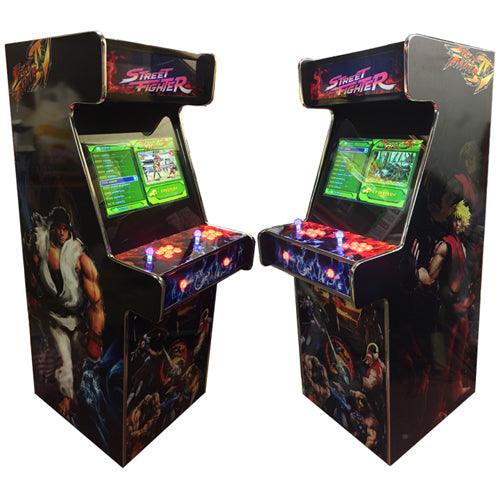 Street Fighter Arcade - Black - Event Rentals