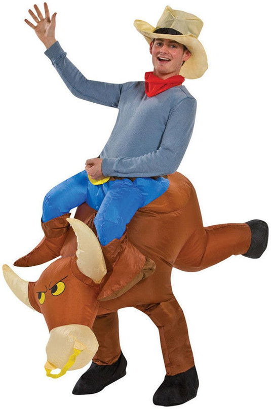 Adult Size Inflatable Bull Costume - Event Rentals