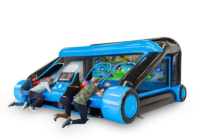 IPS Interactive Play System - Shooting Gallery - Space War Reactive Game - Event Rentals