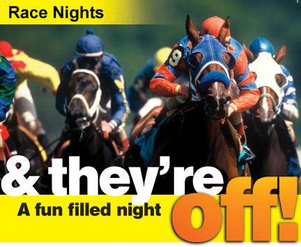 Race Night Live Package up to 100 People - Event Rentals