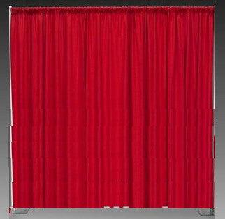 Red Drape Heavy - Event Rentals
