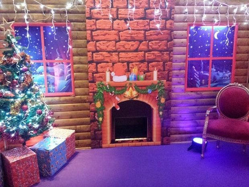 Santas Grotto - Open Panel System Build - Event Rentals