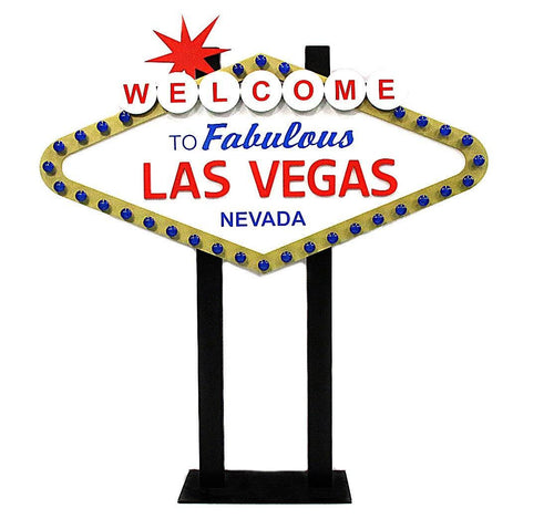 Welcome to Las Vegas Illuminated Sign - Event Rentals