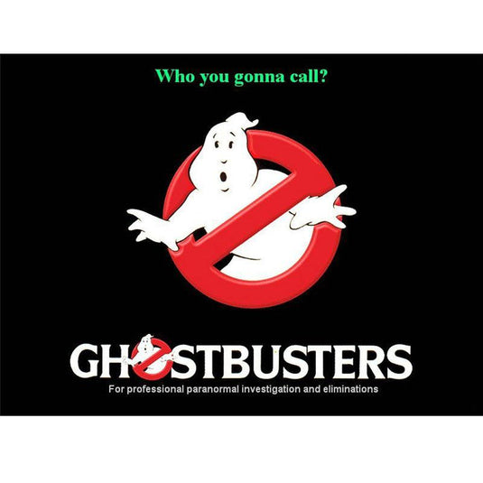 Ghost Busters Poster - Event Rentals