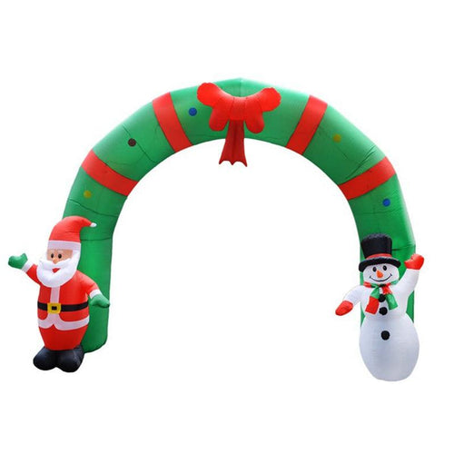 Inflatable Christmas Arch 2.4m - Event Rentals