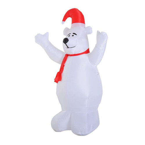 Inflatable Polar Bear 2.4m - Event Rentals