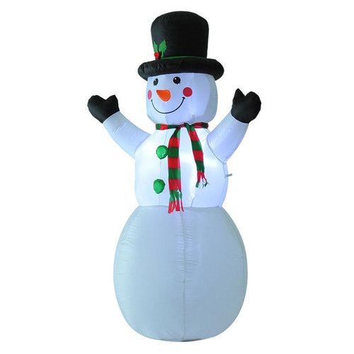 Inflatable Snowman 2.4m - Event Rentals