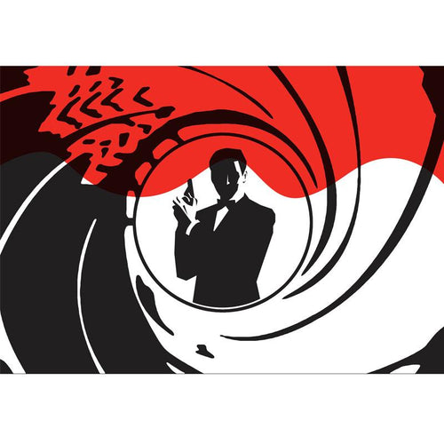 James Bond 007 Backdrop - Event Rentals