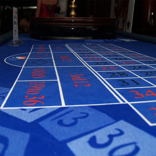 Roulette Table Blue - Event Rentals