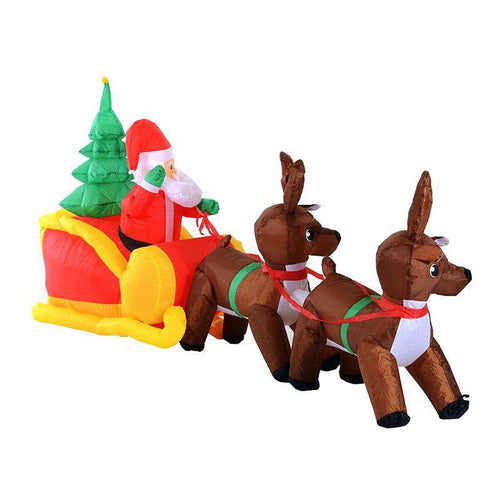 Santa Sleigh and Reindeer's - Event Rentals