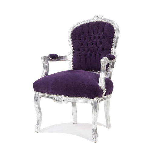 Santas Chair Purple - Event Rentals